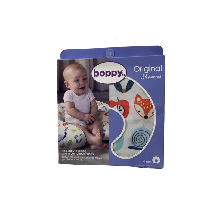Shop Boppy Original Nursing and Infant Support Pillow Slipcover, Colorful Animals & Rainbows at GoodBuy Gear