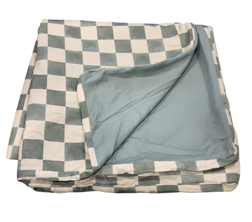 Shop Toki Kids Mega Mat Cover 55"x55", Checker Matcha at GoodBuy Gear