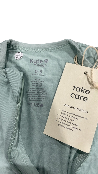 Shop Kyte Baby Footie, 0-3 Months, Sage at GoodBuy Gear