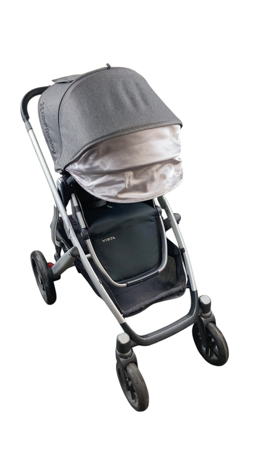 Shop UPPAbaby VISTA Stroller, 2018, Jordan (Grey Melange) at GoodBuy Gear