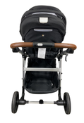 Shop Mockingbird Single to Double 2.0 Stroller, 2024, Black, Silver With Penny Leather, Windowpane at GoodBuy Gear