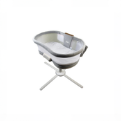 Shop Halo BassiNest Swivel Sleeper Luxe Series, Dove Grey Tweed at GoodBuy Gear