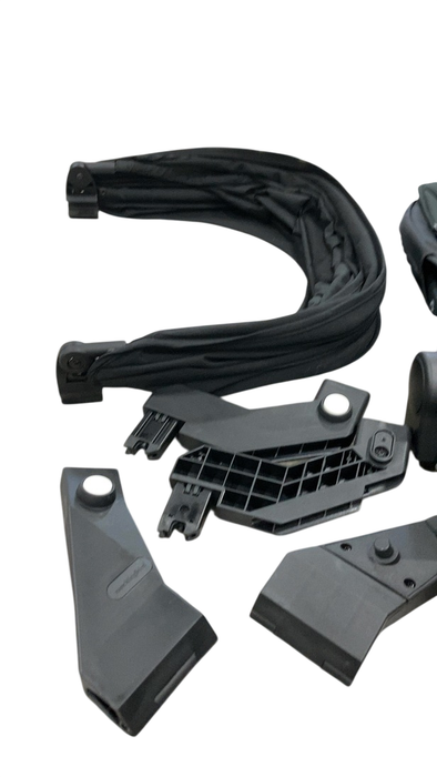 Shop Mockingbird 2nd Seat Kit 3.0, Charcoal with Penny Leather, Solid Black at GoodBuy Gear