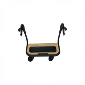 Shop UPPAbaby VISTA PiggyBack Ride-Along Board (2015+), Natural Wood/Black at GoodBuy Gear