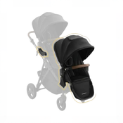 Shop Mockingbird 2nd Seat Kit 3.0, Charcoal with Penny Leather, Solid Black at GoodBuy Gear