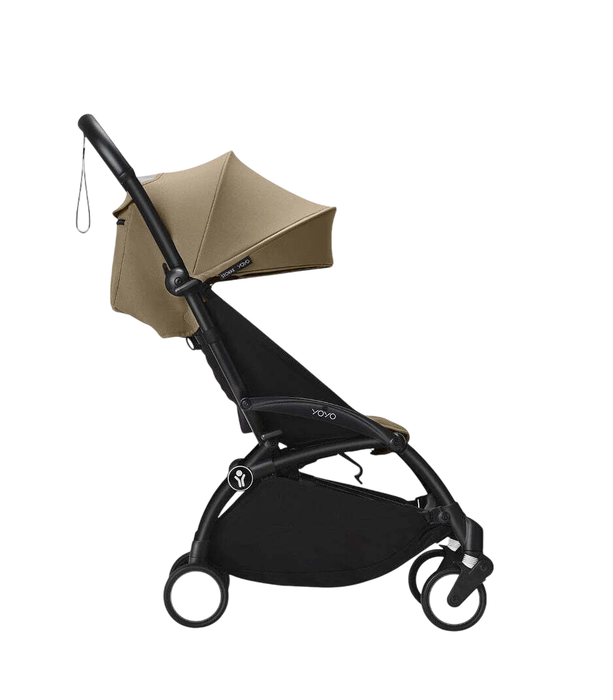 Shop Stokke YOYO3 Complete Stroller, 2025, Black, Toffee at GoodBuy Gear