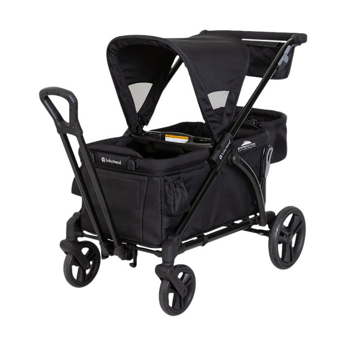 Baby Trend Expedition 2-in-1 Stroller Wagon Plus, 2025, Ultra Black