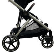 Shop Cybex Gazelle S Modular Stroller, 2023, Moon Black, Silver Frame at GoodBuy Gear