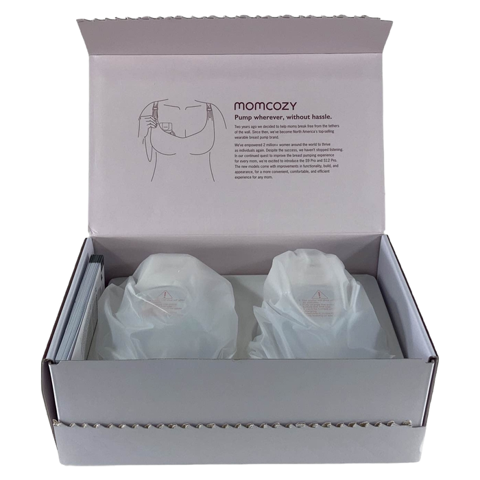 Shop Momcozy S12 Pro Double Wearable Breast Pump, Cozy White at GoodBuy Gear