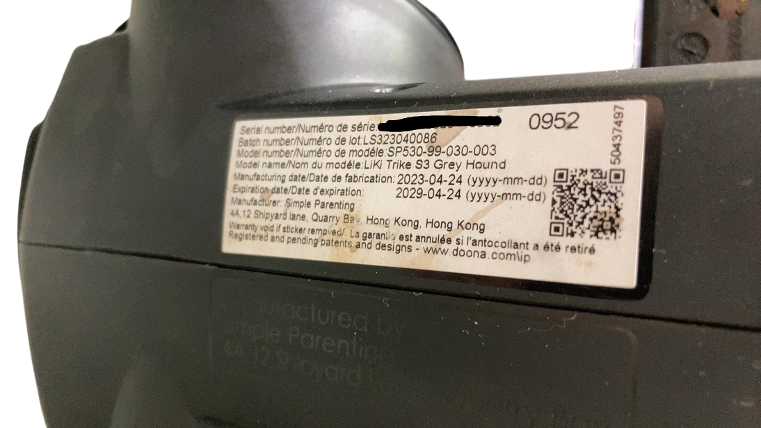 Shop Doona Liki Trike S3, Grey Hound at GoodBuy Gear