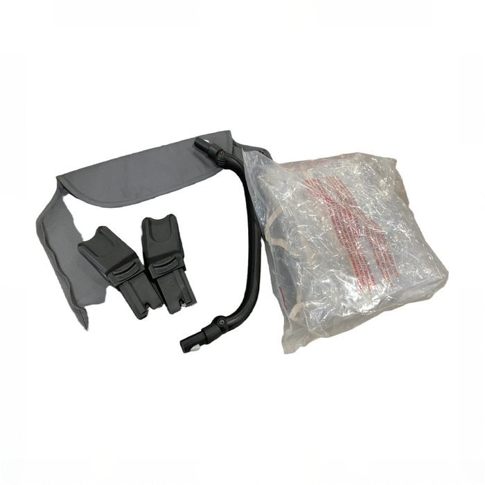 Shop Mompush Meteor 2 Stroller, 2025, Black Frame, Grey at GoodBuy Gear