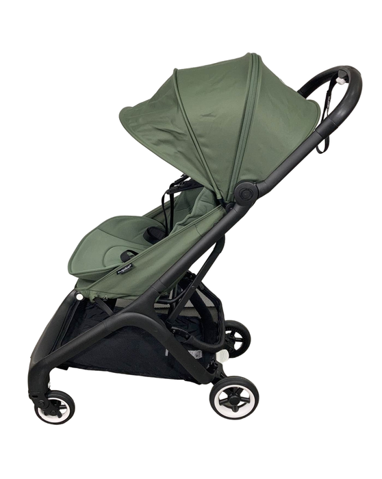 secondhand Bugaboo Butterfly Stroller, 2022, Forest Green