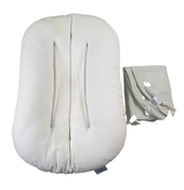 Shop Snuggle Me Organic Sensory Infant Lounger with Cover, Natural, Natural at GoodBuy Gear