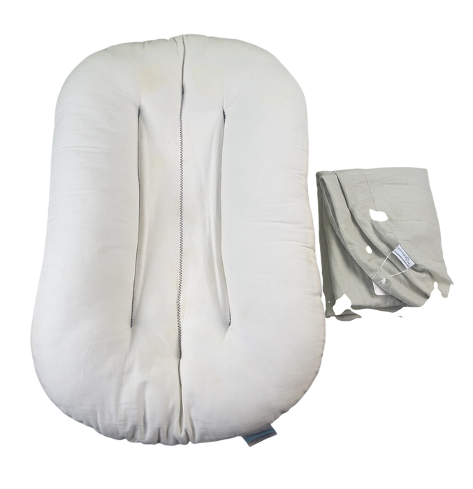 Shop Snuggle Me Organic Sensory Infant Lounger with Cover, Natural, Natural at GoodBuy Gear