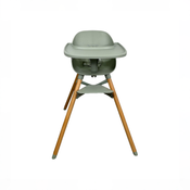 Shop Lalo The Chair, Natural Wood, Sage at GoodBuy Gear