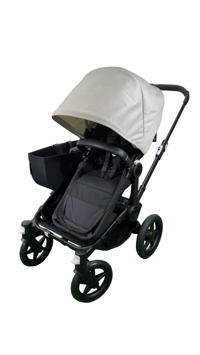 Shop Bugaboo Donkey 5 Mono Stroller, 2024, Black, Midnight Black, Misty White at GoodBuy Gear