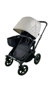 Shop Bugaboo Donkey 5 Mono Stroller, 2024, Black, Midnight Black, Misty White at GoodBuy Gear