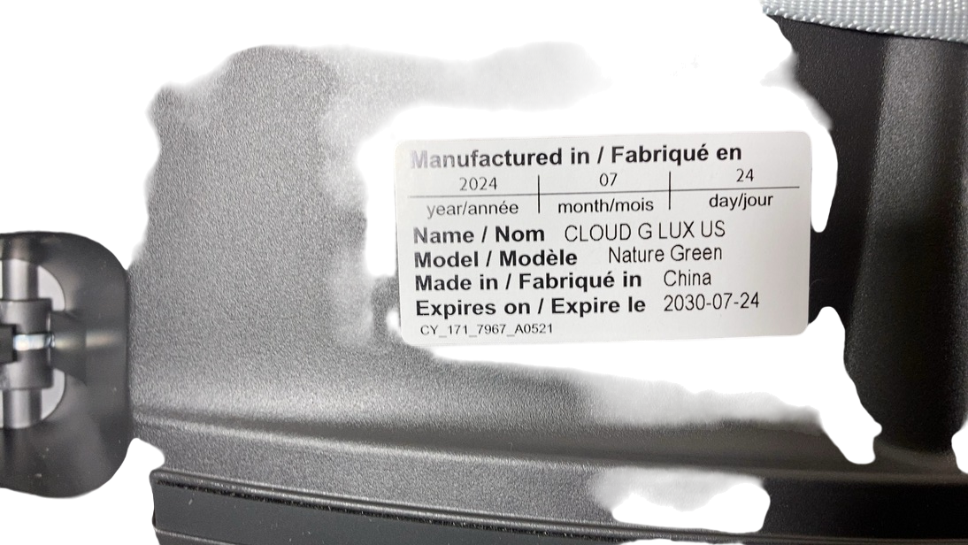 Shop Cybex Cloud G Lux with SensorSafe, Nature Green, 2024 at GoodBuy Gear