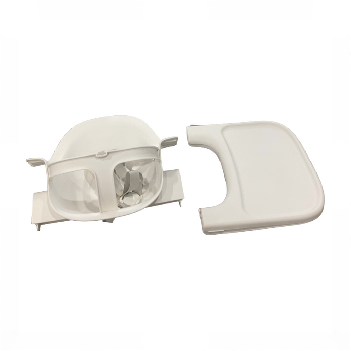 Shop Mockingbird High Chair, Natural Beech, White at GoodBuy Gear