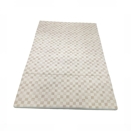 Shop House of Noa Tumbling Mat, 4x6, Checker Almond at GoodBuy Gear