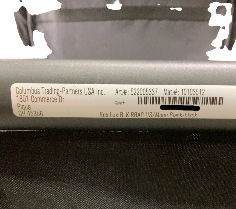 Shop Cybex Eos Lux Stroller, 2023, Moon Black at GoodBuy Gear
