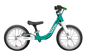 Shop Woom GO 1 Balance Bike, Metallic turquoise at GoodBuy Gear