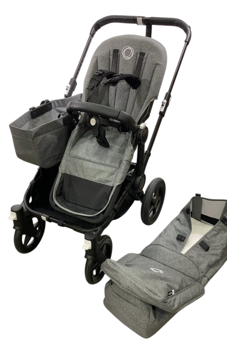 Shop Bugaboo Donkey 5 Mono Stroller, 2024, Black, Black, Midnight Black at GoodBuy Gear
