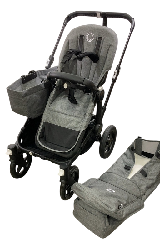 Shop Bugaboo Donkey 5 Mono Stroller, 2024, Black, Black, Midnight Black at GoodBuy Gear