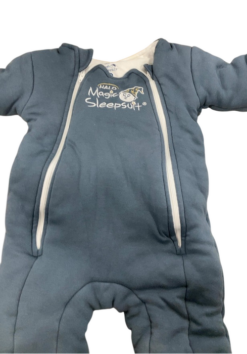 Shop Halo Baby Merlin's Magic Sleepsuit, Navy, Cotton, Large (18-20lb) at GoodBuy Gear