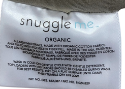 Shop Snuggle Me Organic Sensory Infant Lounger with Cover, Birch, Birch at GoodBuy Gear