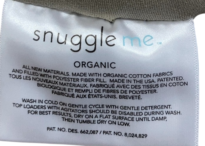 Shop Snuggle Me Organic Sensory Infant Lounger with Cover, Birch, Birch at GoodBuy Gear