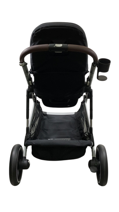 Shop Cybex Gazelle S Modular Stroller, 2024, Moon Black, Silver Frame at GoodBuy Gear