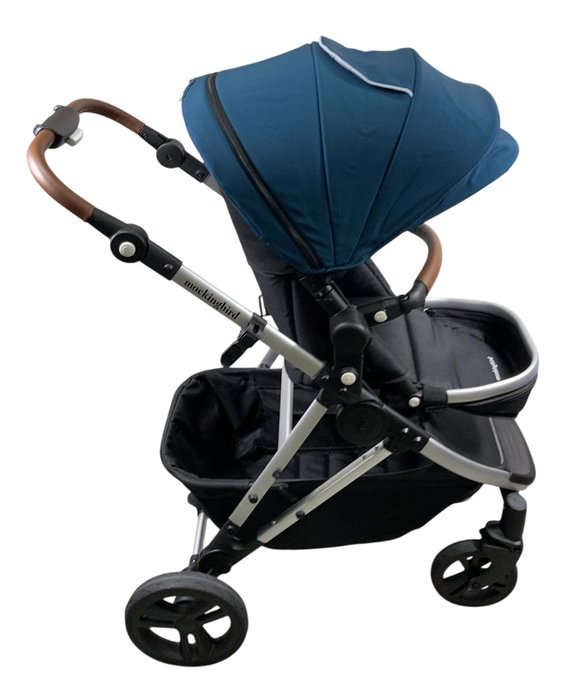 Shop Mockingbird Single 2.0 Stroller, Sea, Windowpane, Silver With Penny Leather, 2025 at GoodBuy Gear