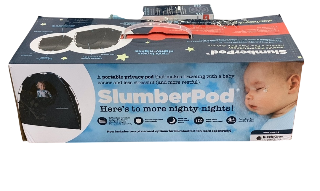 Shop SlumberPod 3.0 Sleep Canopy with Fan, Slate Blue at GoodBuy Gear