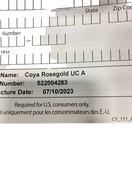 Shop Cybex Coya Stroller, 2023, Peach Pink, Rose Gold at GoodBuy Gear