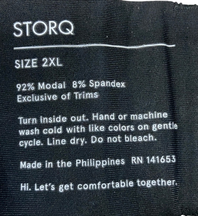 Shop Storq Comfort Zone Nursing Bra, Black, Size 6 (2XL) at GoodBuy Gear