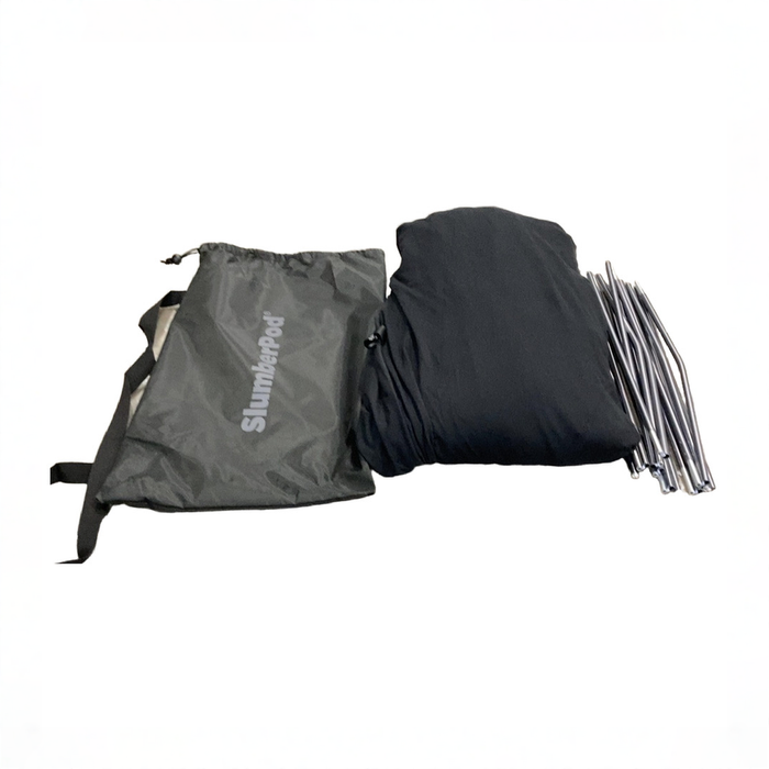 Shop SlumberPod 2.0 Sleep Canopy, Black with Gray at GoodBuy Gear