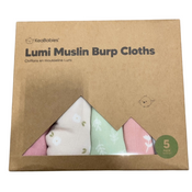 Shop KeaBabies 5-pack Lumi Muslin Burp Cloths, Bloom at GoodBuy Gear