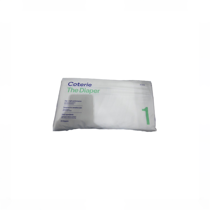 Shop Coterie Size 1 Diapers, 33 Count at GoodBuy Gear