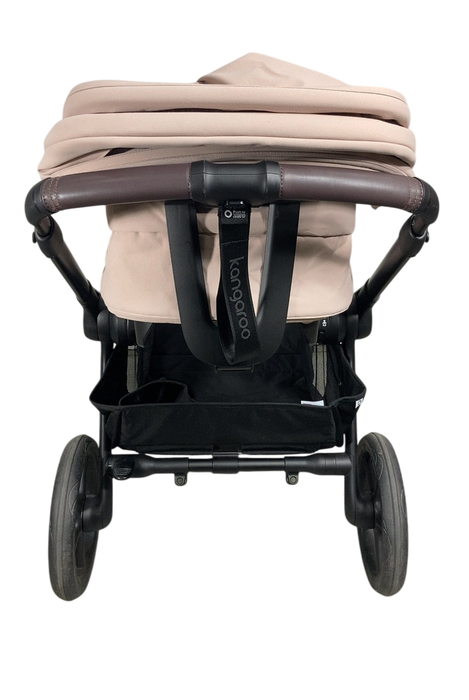 Shop Bugaboo Kangaroo Single To Double Stroller, 2024, Black, Desert Taupe, Desert Taupe at GoodBuy Gear