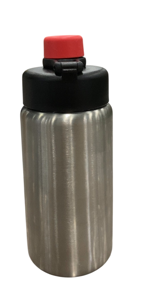 Shop Woom GLUG Stainless Steel Bottle + Bottle Cage, Stainless at GoodBuy Gear