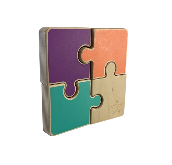 Shop Lovevery 4 Piece Chunky Puzzle at GoodBuy Gear