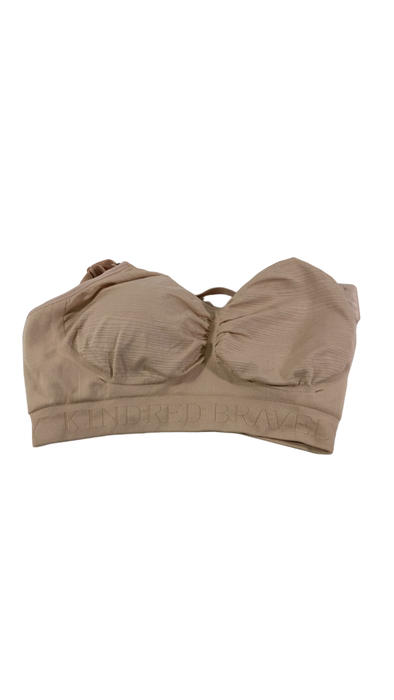Shop Kindred Bravely Sublime Hands-Free Pumping & Nursing Bra, Medium, Busty, Beige at GoodBuy Gear