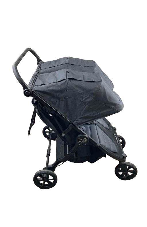 secondhand Baby Jogger City Mini GT2 Double Stroller, 2020, Carbon