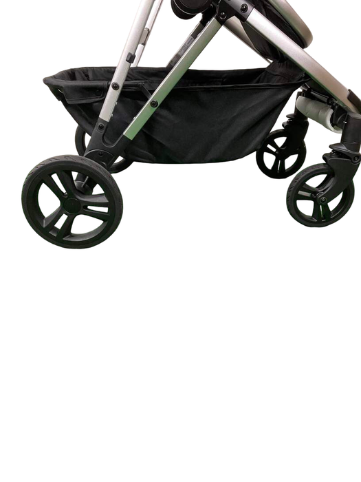 Shop Mockingbird Single to Double 2.0 Stroller, 2024, Silver With Penny Leather, Sky, Watercolor Drops at GoodBuy Gear