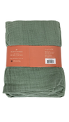 Shop Tiny Kind Muslin Crib Sheet, Dessert Sage at GoodBuy Gear