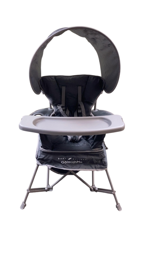 Shop Baby Delight Go with Me Venture Deluxe Portable Chair, Elephant Grey at GoodBuy Gear