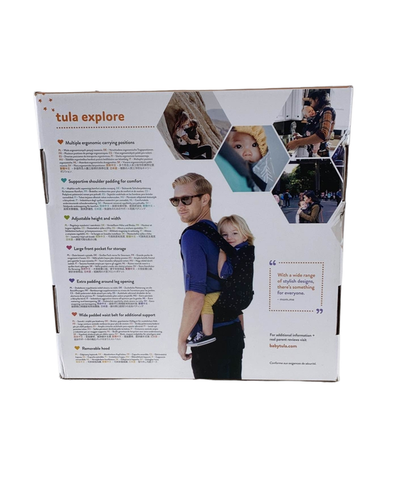 secondhand Baby Tula Explore Baby Carrier, Dove