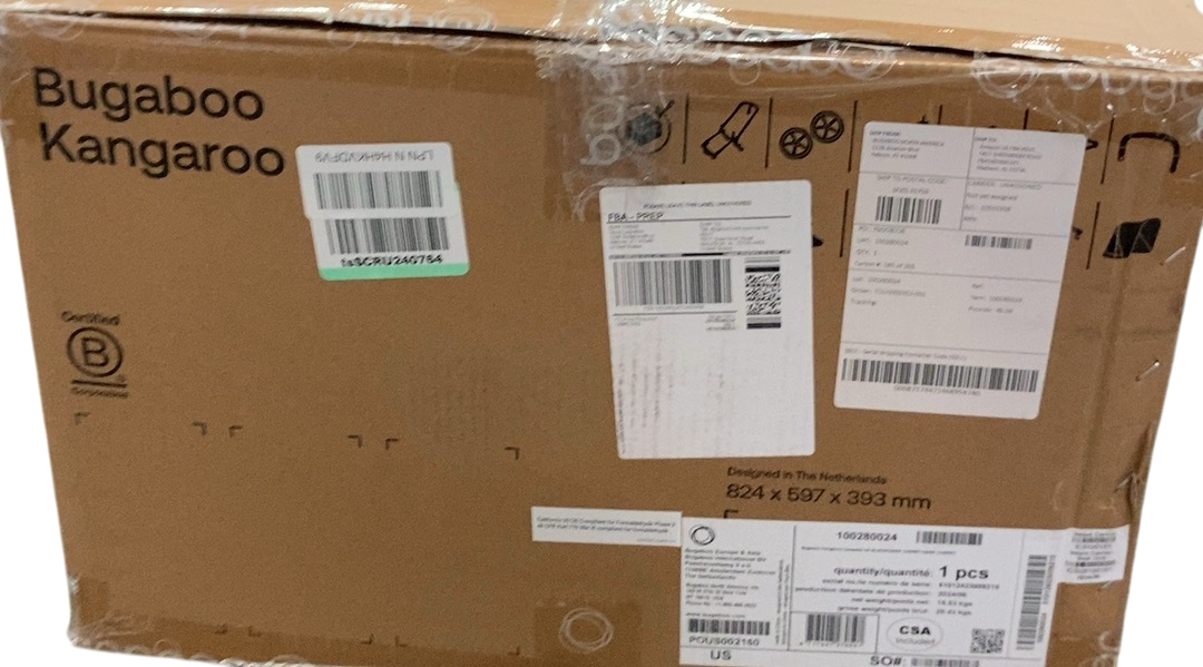 Shop Bugaboo Kangaroo Single To Double Stroller, 2024, Black, Dark Cherry, Dark Cherry at GoodBuy Gear