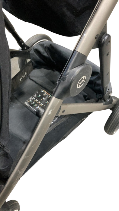 Shop Cybex Gazelle S Modular Stroller, 2020, Moon Black, Silver Frame at GoodBuy Gear